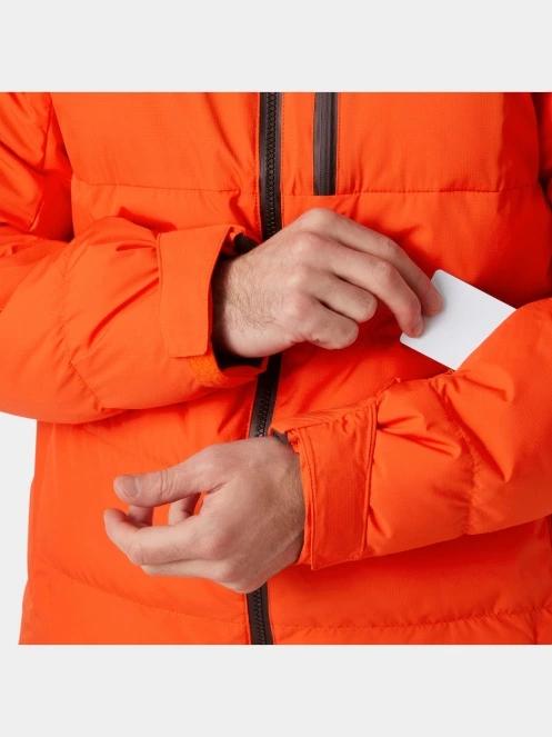 Helly Hansen Kvitfjell Race Puffy Jacket férfi steppelt síkabát piros színben 5