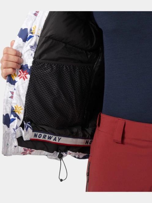 Helly Hansen Kvitfjell Race Puffy Jacket férfi síkabát fehér színben 5