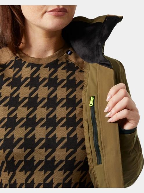 Helly Hansen W Alphelia Elevate Jacket női síkabát oliva színben 4