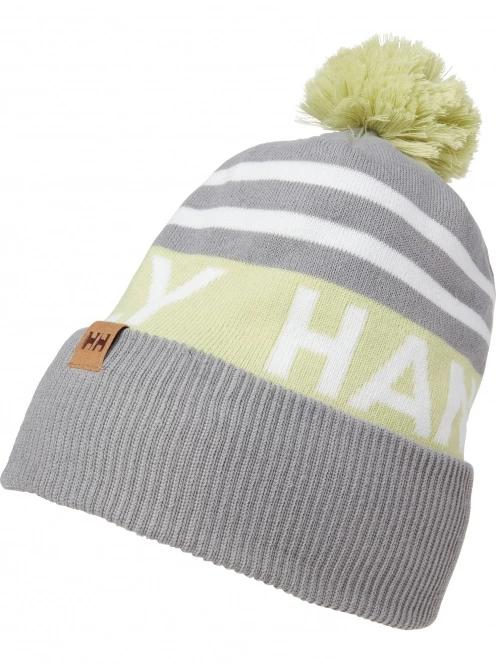 Helly Hansen Ridgeline Beanie bojtos sapka szürke színben 2