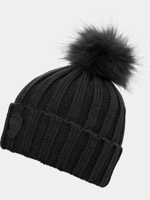 Helly Hansen W Limelight Beanie női bojtos sapka fekete színben 2