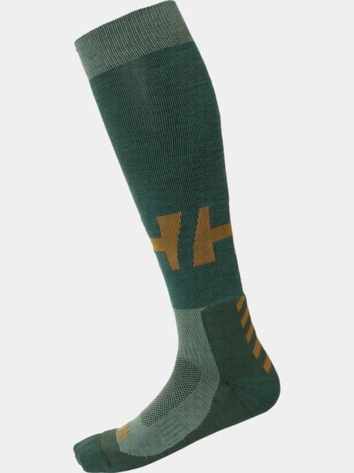 Helly Hansen Alpine Sock Medium sízokni zöld színben 2