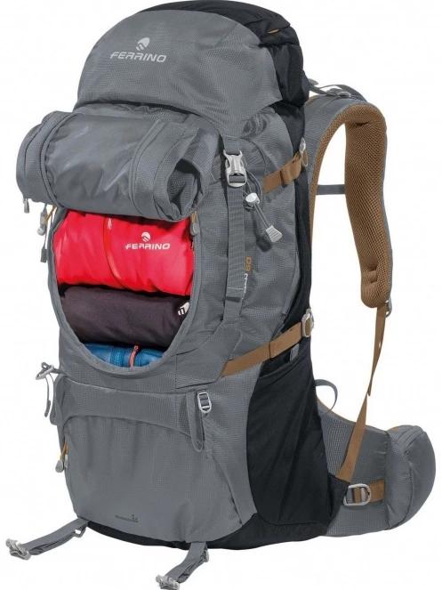 Ferrino Backpack Transalp 60 férfi túrahátizsák szürke színben 4