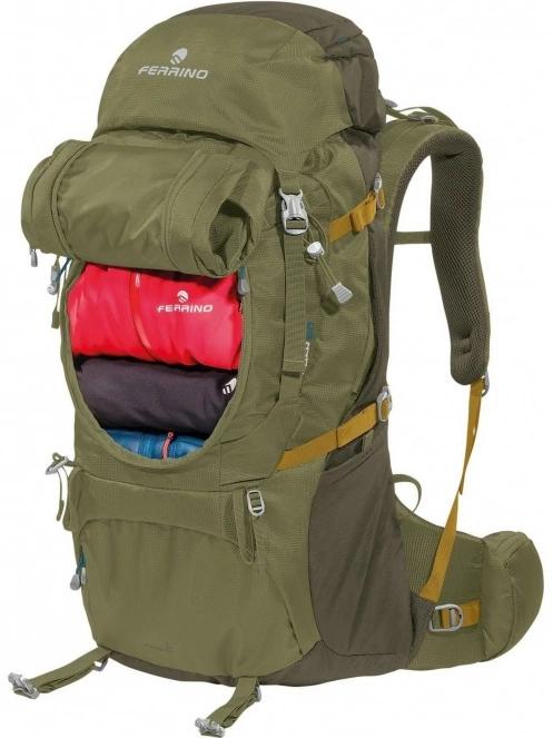 Ferrino Backpack Transalp 60 férfi túrahátizsák zöld színben 4
