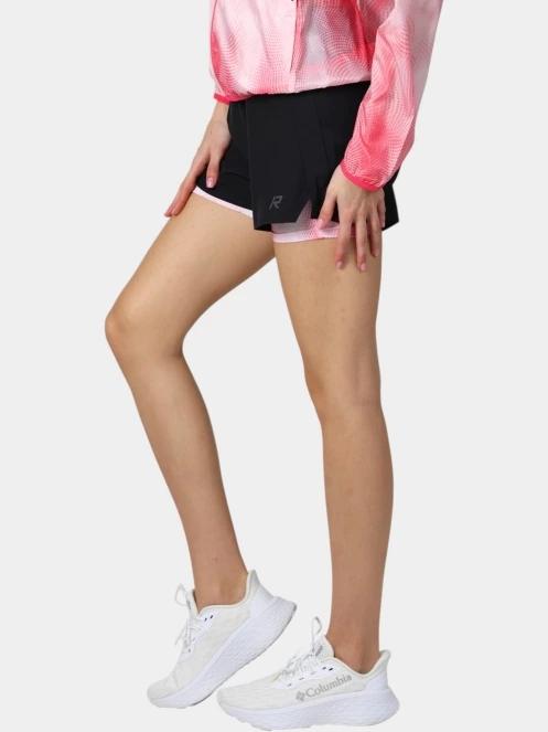 Rukka Rukka Makela Print női sport rövidnadrág fekete színben 3