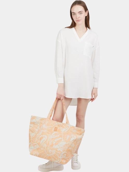 Fundango Almaraz Beach Bag női strandtáska narancssárga színben 3