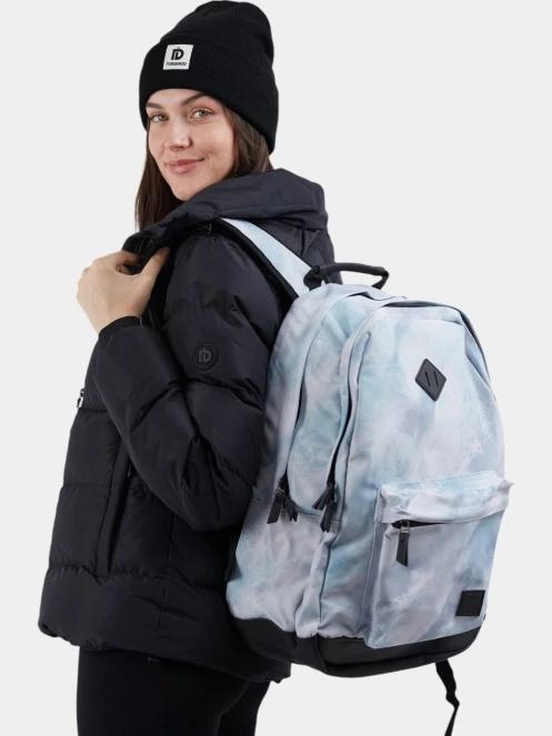Fundango Plain Backpack női hátizsák világoskék színben 5