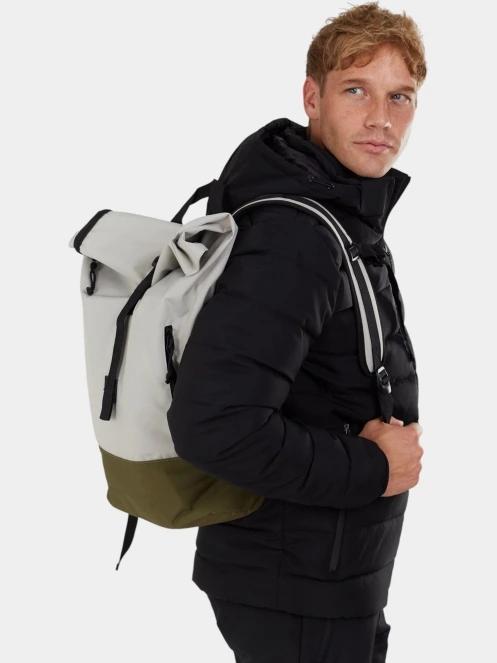 Fundango Downtown Backpack hátizsák homok színben 5
