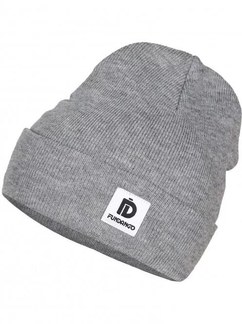 Fundango Kingdom Beanie női kötött sapka szürke színben 2