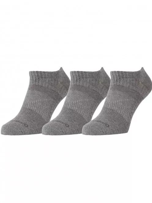 Fundango NOSHOW SPORT 3 PACK zokni szürke színben 2
