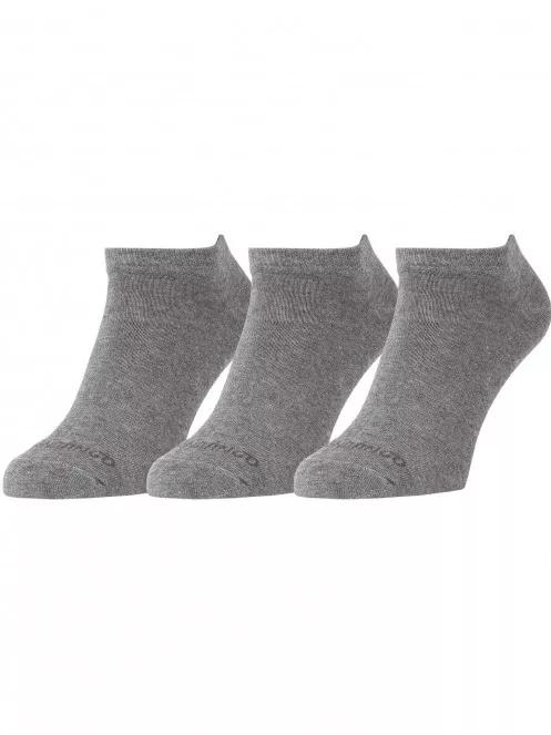 Fundango NOSHOW BASIC 3 PACK sportzokni szürke színben 2