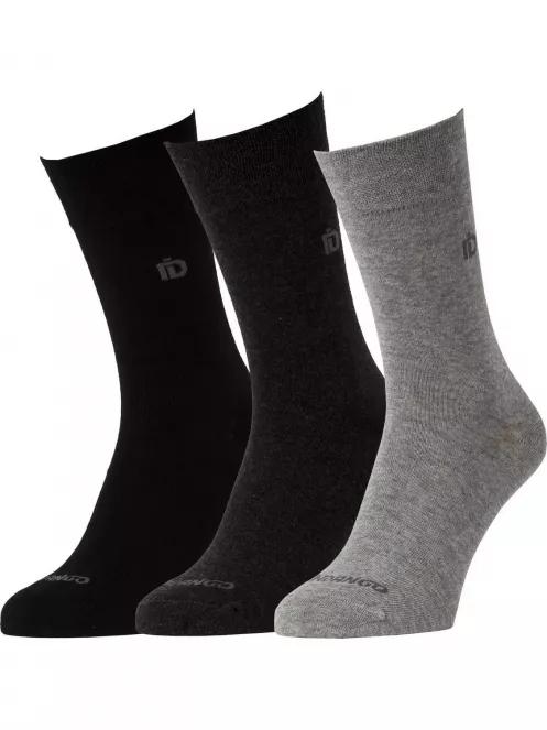 Fundango Basic 3-pack zokni szürke színben 2