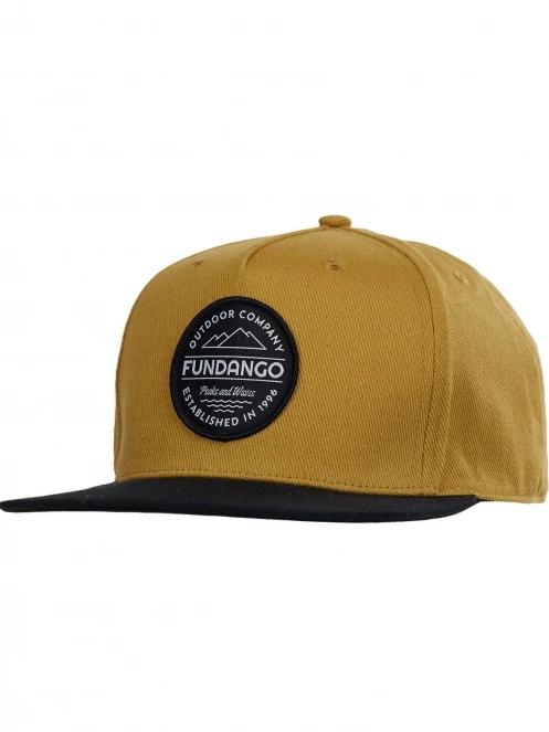 Fundango Acron Fullcap férfi baseball sapka sárga színben 2