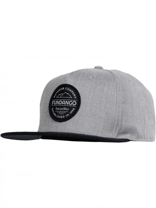Fundango Acron Fullcap férfi baseball sapka szürke színben 2