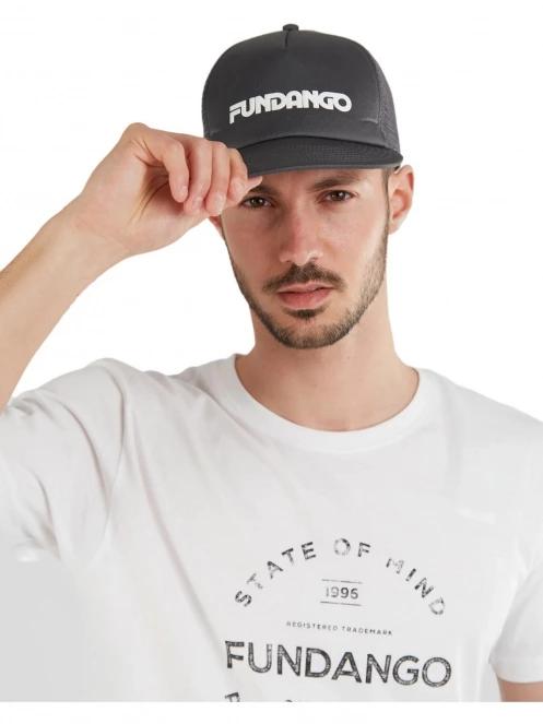 Fundango Nevis Snapback Trucker Hat férfi baseball sapka szürke színben 5