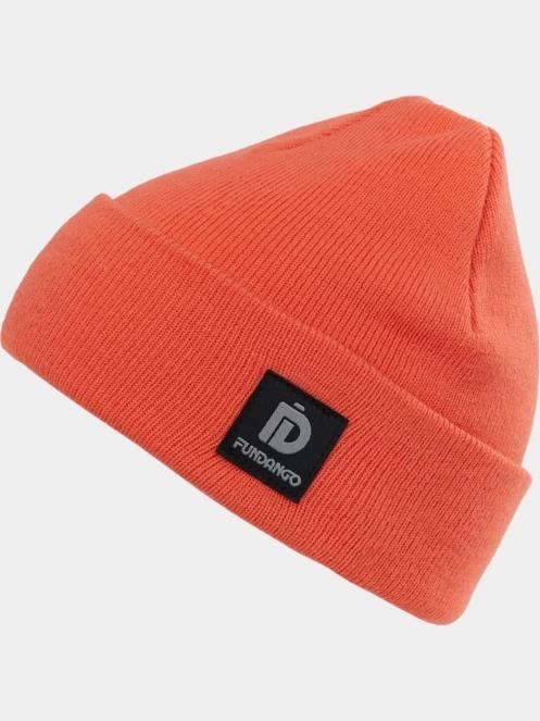 Fundango Nahu Beanie sapka narancssárga színben 2