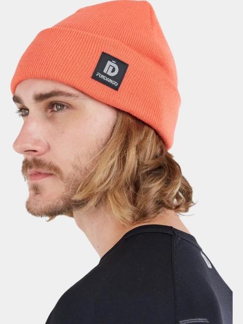 Fundango Nahu Beanie sapka narancssárga színben 3