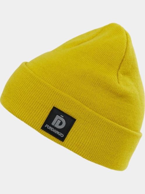Fundango Nahu Beanie sapka sárga színben 2