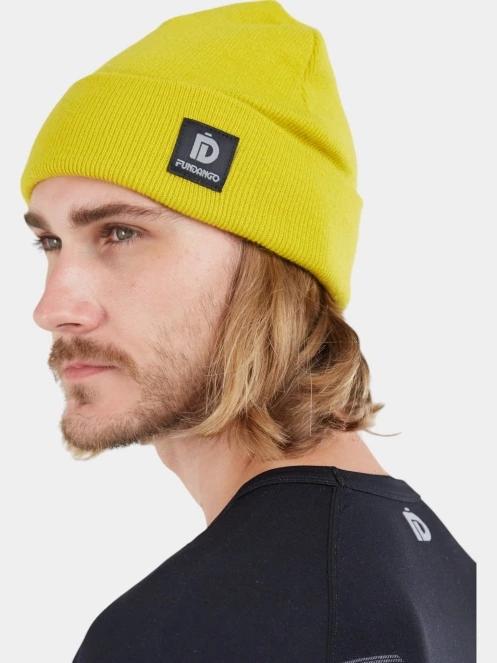 Fundango Nahu Beanie sapka sárga színben 3