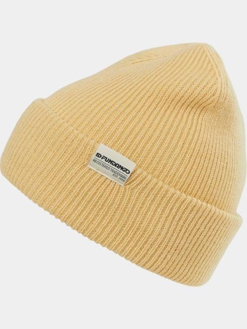 Fundango Tara Beanie sapka sárga színben 2