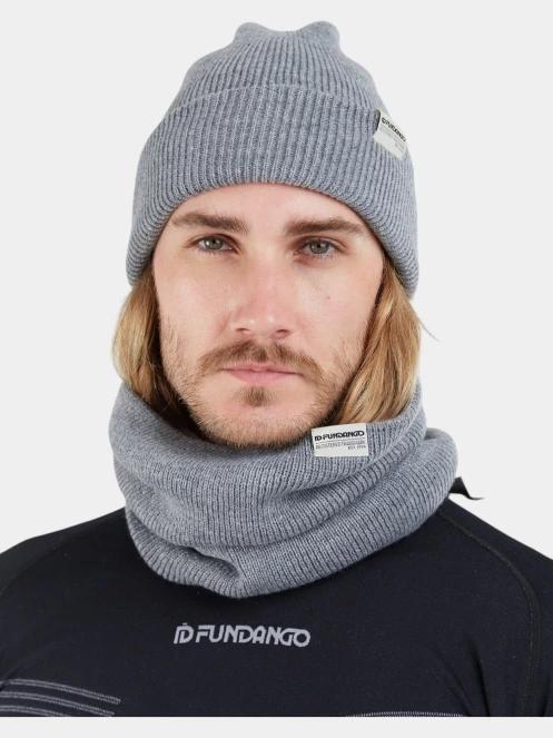 Fundango Tara Beanie sapka szürke színben 4