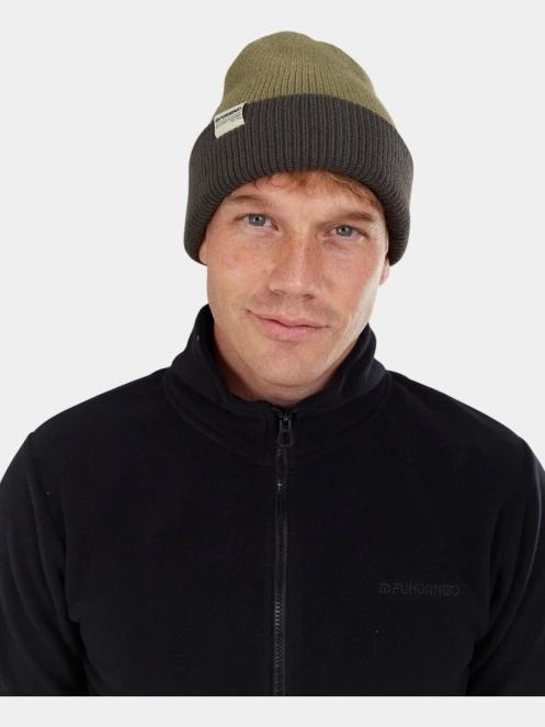 Fundango Duplex Reversible Beanie kötött sapka fekete színben 4