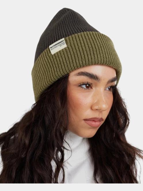 Fundango Duplex Reversible Beanie kötött sapka fekete színben 5