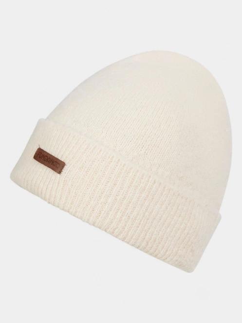 Fundango Truce Beanie női kötött sapka fehér színben 2