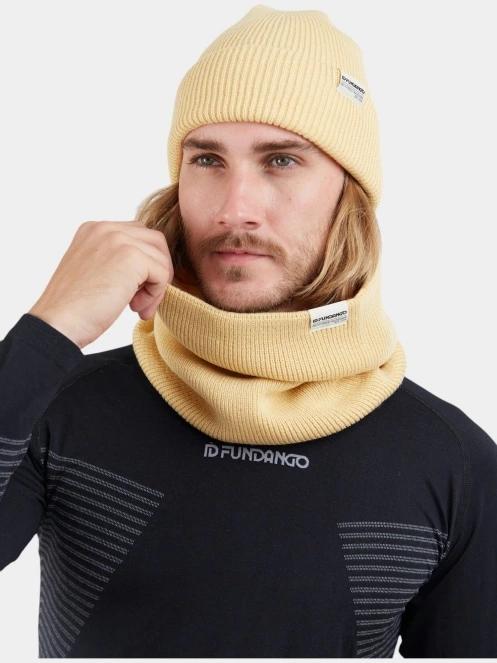 Fundango Tara Neckwarmer csősál sárga színben 4