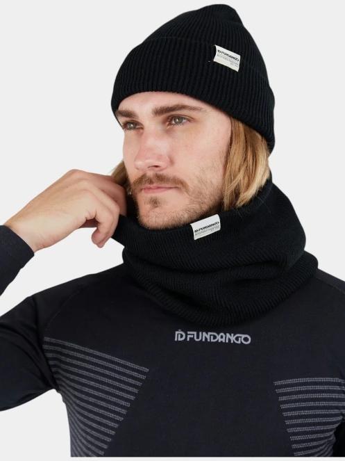 Fundango Tara Neckwarmer csősál fekete színben 4