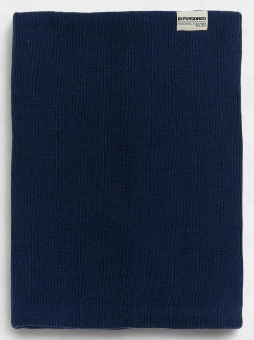 Fundango Tara Neckwarmer férfi csősál sötétkék színben 2