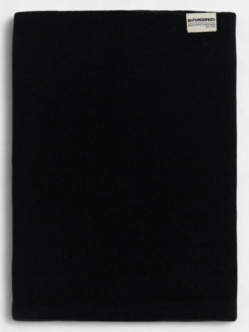 Fundango Tara Neckwarmer férfi csősál fekete színben 2