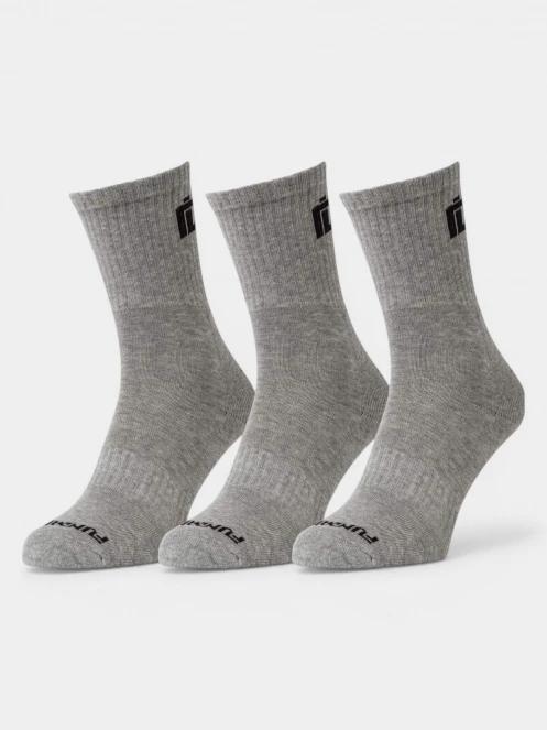 Fundango Sport 3 Pack Socks zokni szürke színben 2