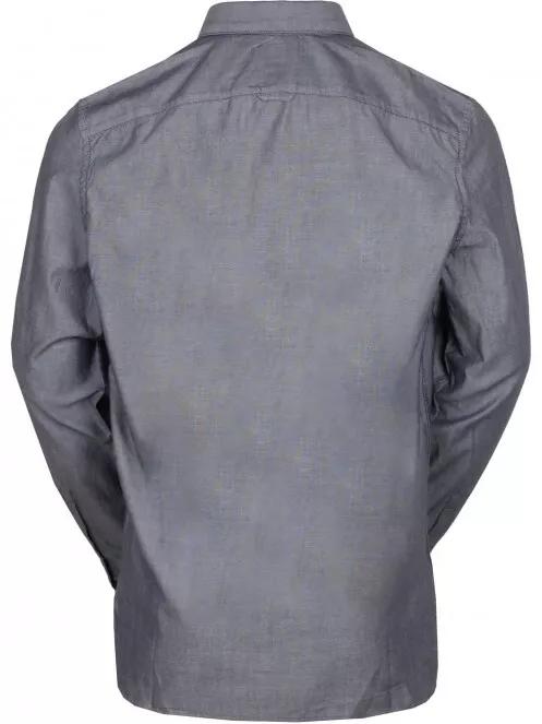 Timberland LS Ela River Elevated Oxford Solid Shirt Slim férfi hosszú ujjú ing szürke színben 3