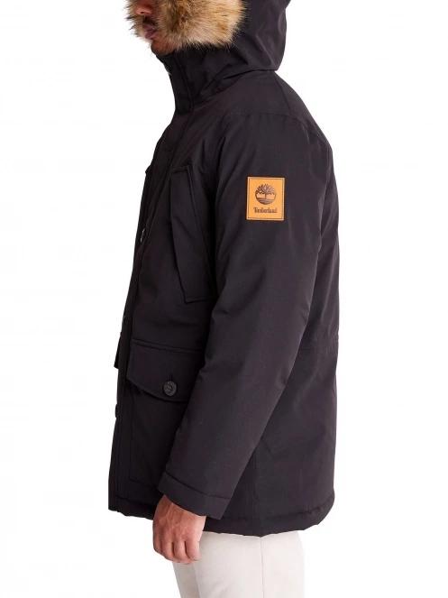 Timberland Scar Ridge Waterproof Parka férfi télikabát fekete színben 3