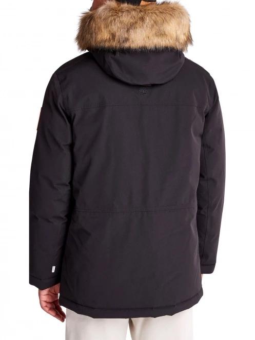 Timberland Scar Ridge Waterproof Parka férfi télikabát fekete színben 4