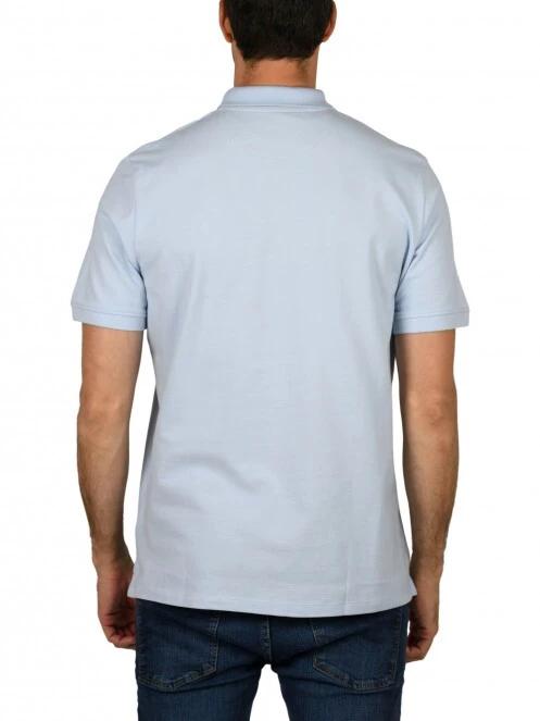 Timberland Basic Polo férfi galléros póló világoskék színben 4
