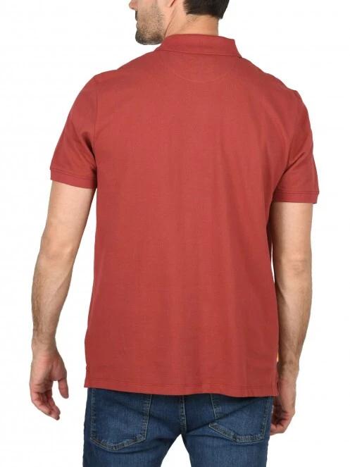Timberland Basic Polo férfi galléros póló piros színben 4