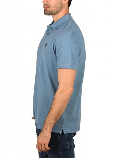 Timberland Basic Polo férfi galléros póló kék színben 3