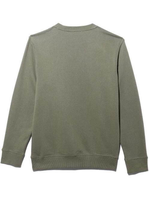 Timberland Wwes Crew Neck Sweatshirt férfi pulóver barna színben 3
