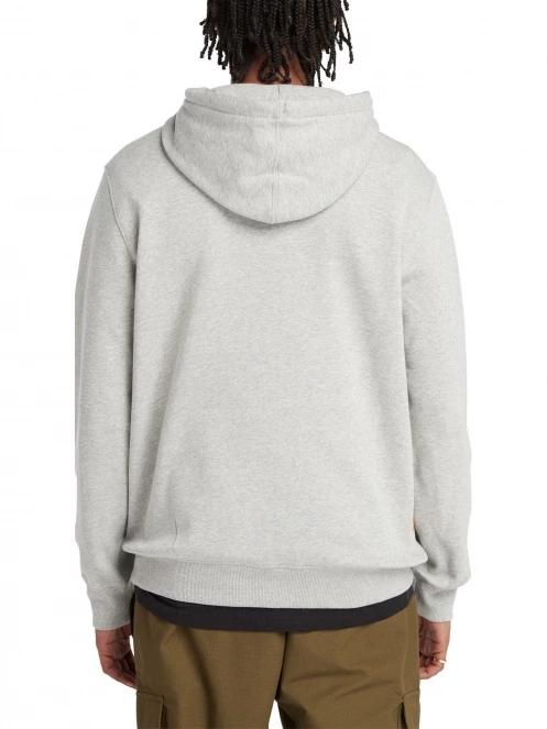 Timberland Tree Logo Hoodie férfi kapucnis pulóver szürke színben 3
