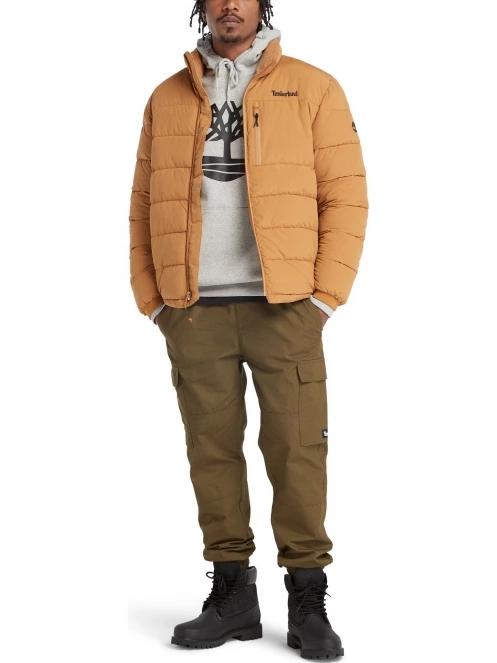 Timberland Tree Logo Hoodie férfi kapucnis pulóver szürke színben 5