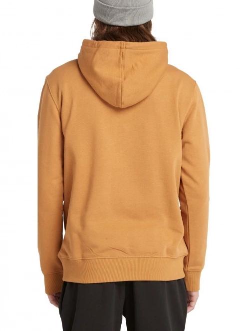 Timberland Tree Logo Hoodie férfi kapucnis pulóver barna színben 3