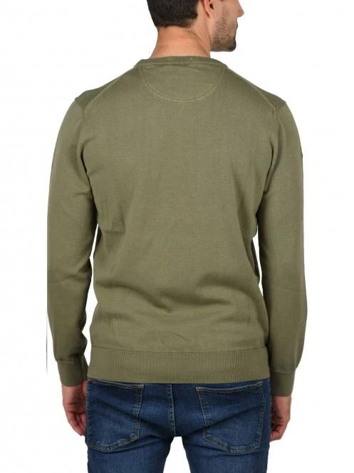 Timberland Williams River Crew férfi pulóver zöld színben 4