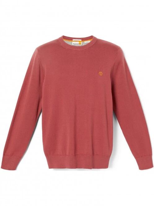 Timberland Williams River Crew férfi pulóver piros színben 6