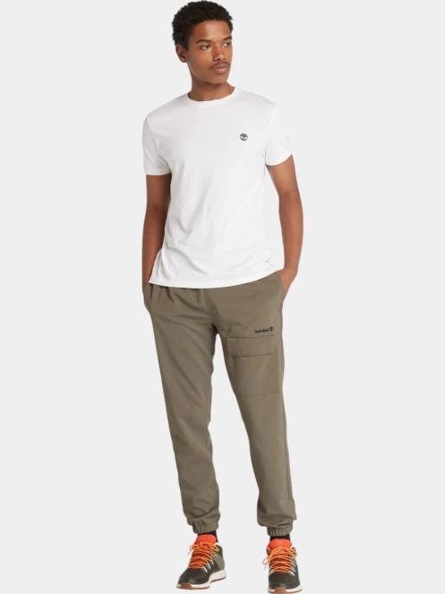 Timberland Short Sleeve Tee férfi rövid ujjú póló fehér színben 4