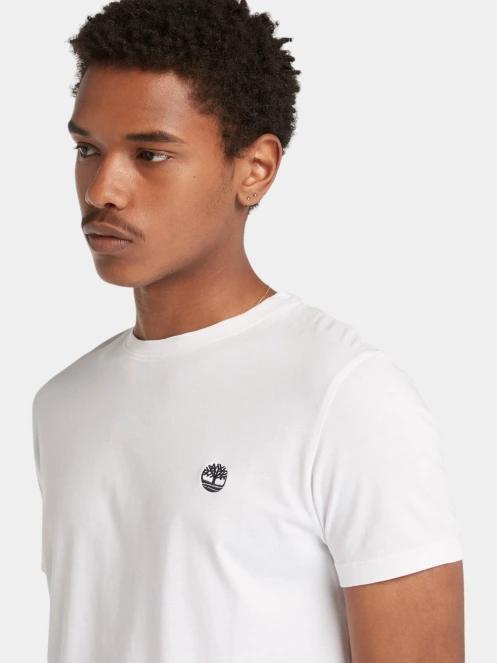 Timberland Short Sleeve Tee férfi rövid ujjú póló fehér színben 5
