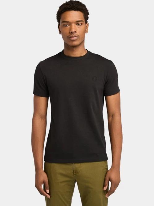 Timberland Short Sleeve Tee férfi rövid ujjú póló fekete színben 2