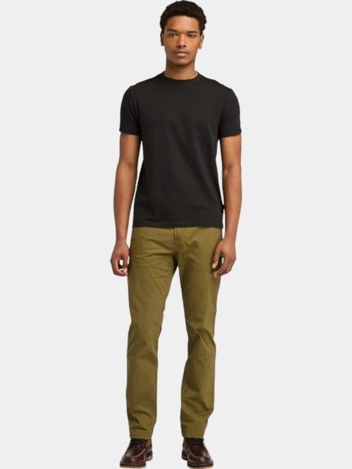 Timberland Short Sleeve Tee férfi rövid ujjú póló fekete színben 4