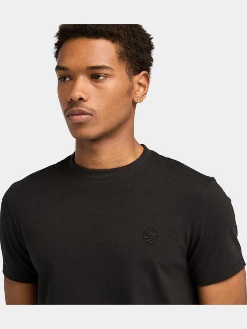 Timberland Short Sleeve Tee férfi rövid ujjú póló fekete színben 5